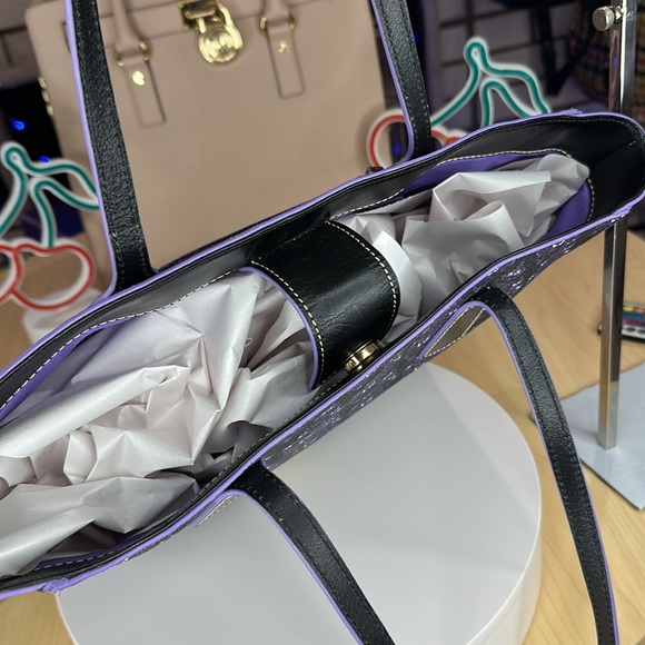 💥DOONEY & BOURKE - Disney's Haunted Mansion Wallpaper Totebag - U008 - Picture 11 of 17